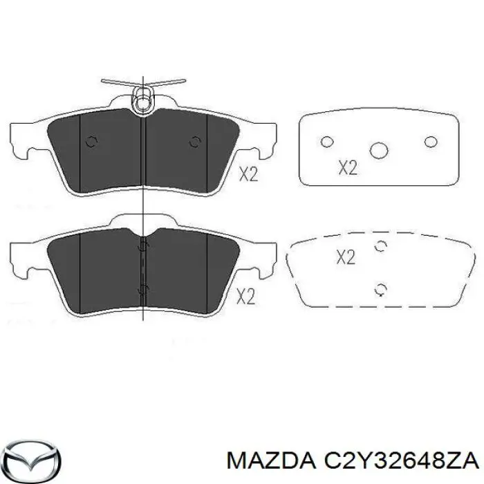 C2Y32648ZA Mazda