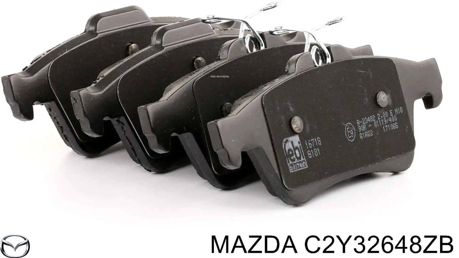 Колодки дисковые  Mazda C2Y32648ZB цена, от 25.37 USD