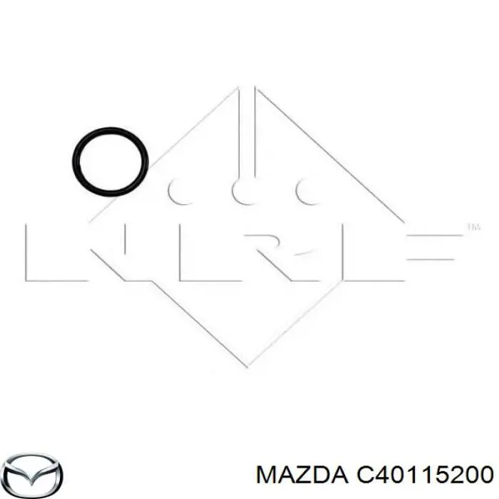 C40115200 Mazda Радиатор основной