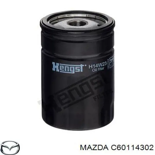 Filtro de aceite C60114302 Mazda