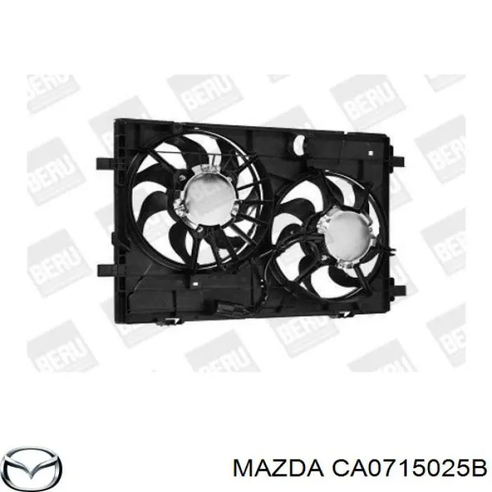 CA0715025A Mazda Вентилятор радиатора
