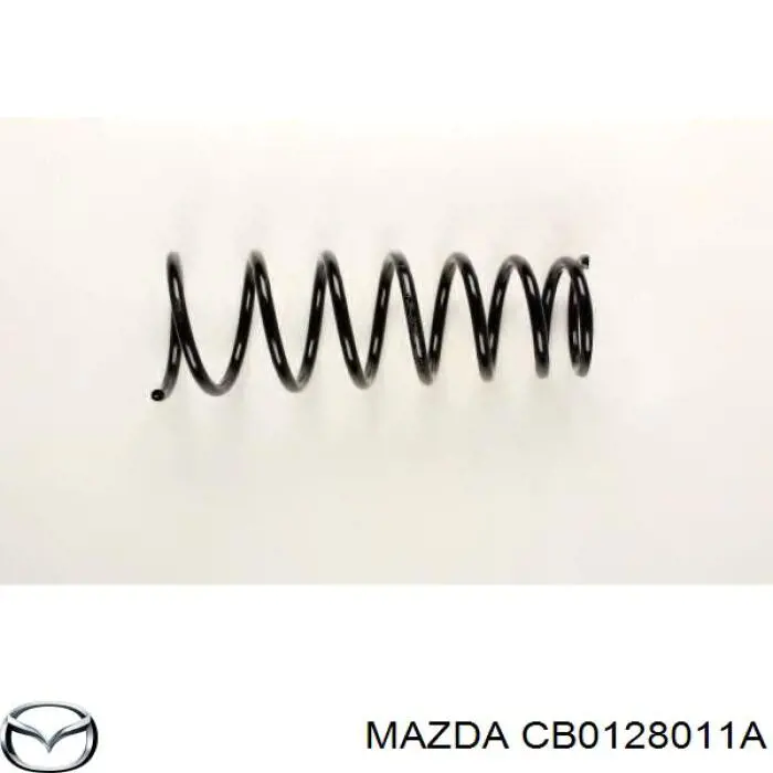 CB0128011A Mazda пружина задняя