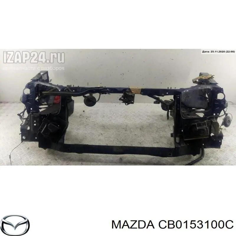 Суппорт радиатора в сборе (монтажная панель крепления фар) на Mazda Premacy CP
