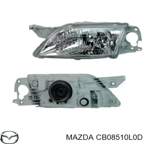 Фара левая Mazda CB08510L0D цена, от 67.79 USD