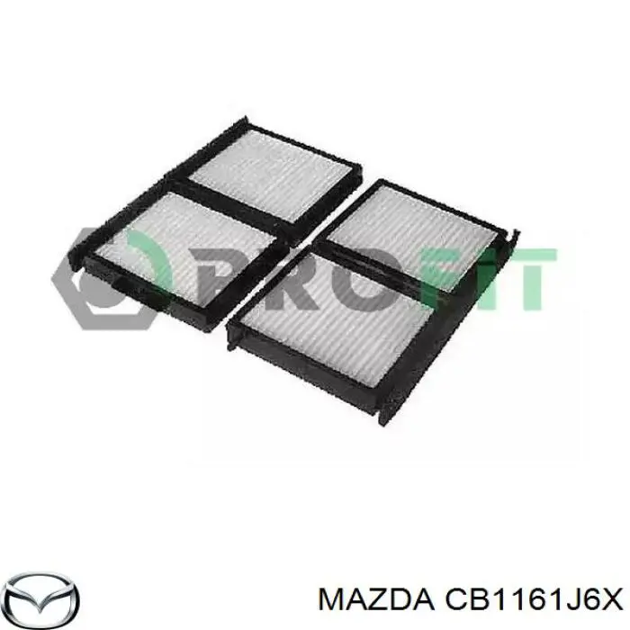 Купить CB1161J6X Mazda Фильтр салона угольный