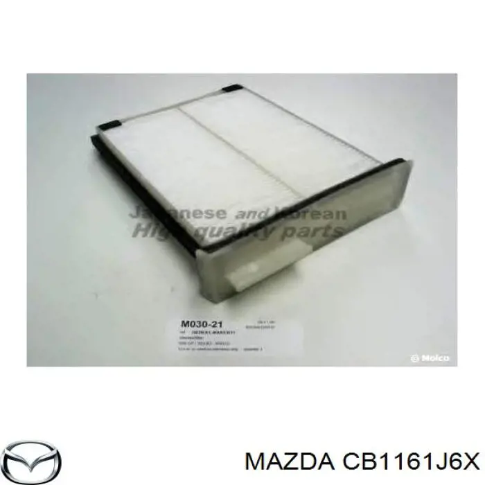 Filtro de habitáculo CB1161J6X Mazda