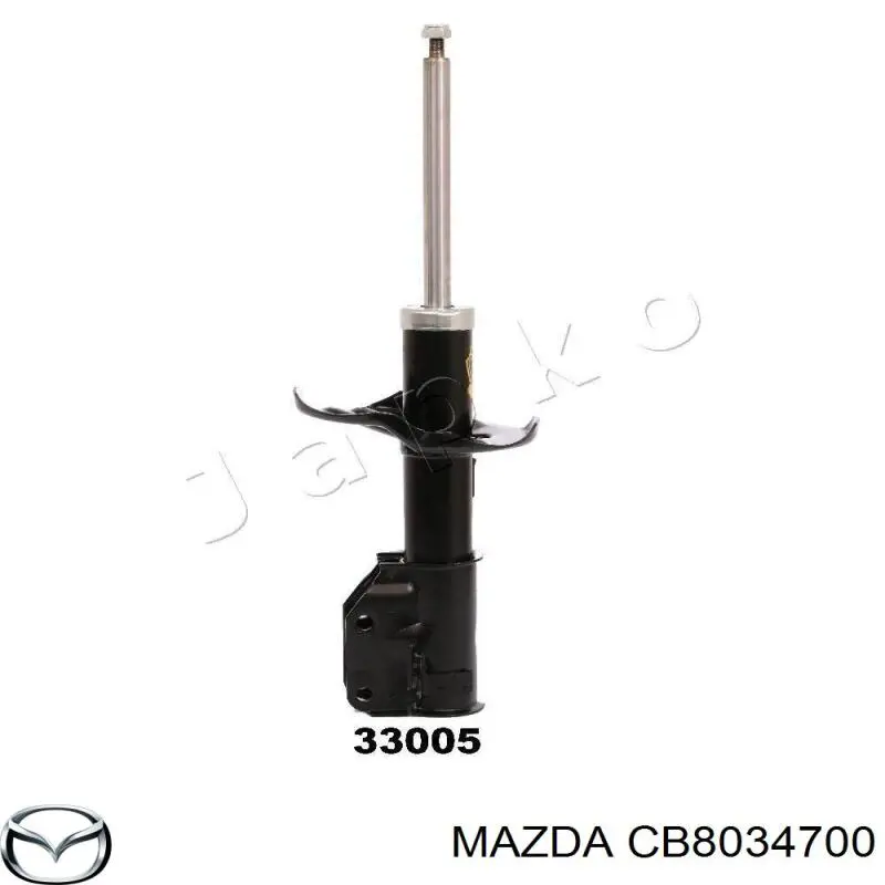 Амортизатор передней подвески левой Mazda CB8034700 цена, от 65.90 USD