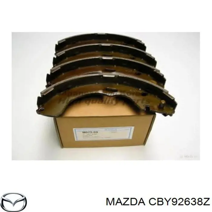 Тормоза рабочие задние ножные и тормозные барабаны Mazda CBY92638Z цена, от 23.34 USD