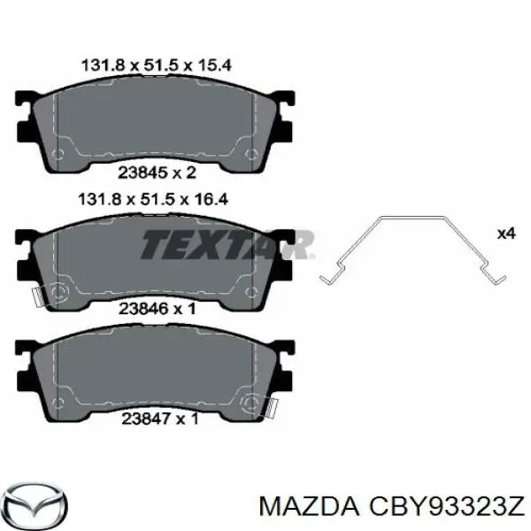 CBY93323Z Mazda