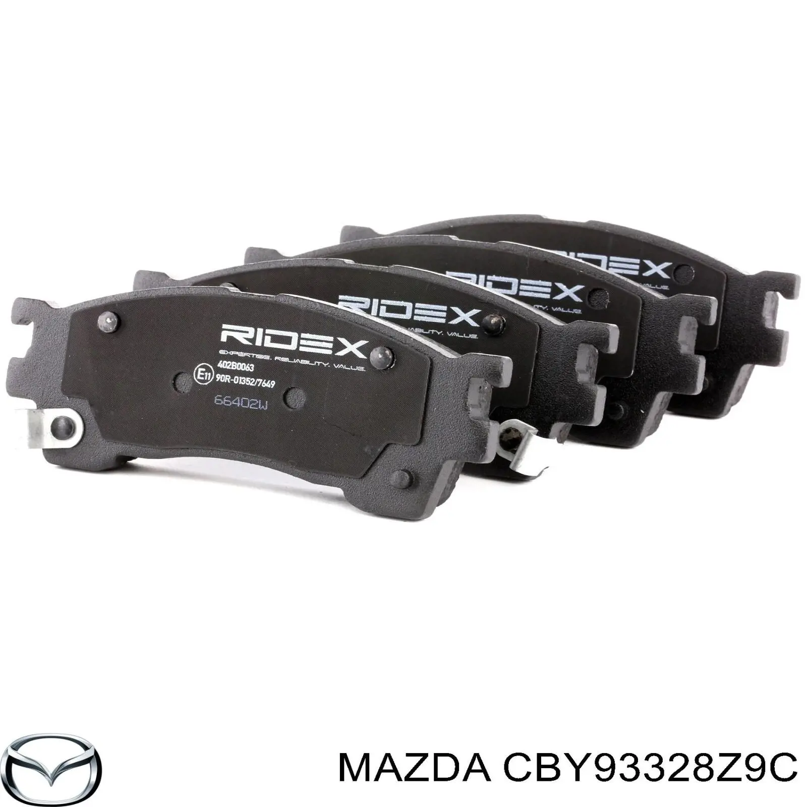Колодки Mazda CBY93328Z9C цена, от 42.68 USD
