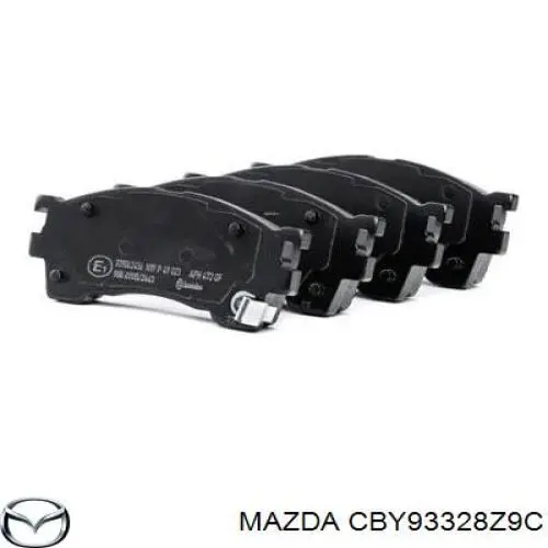 Купить CBY93328Z9C Mazda Колодки тормозные