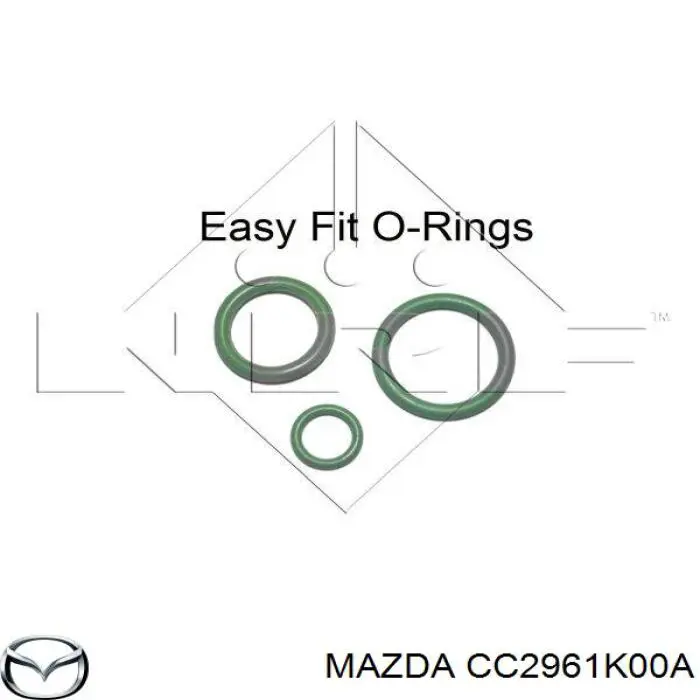 Компрессор системы кондиционирования Mazda CC2961K00A цена, от 236.33 USD