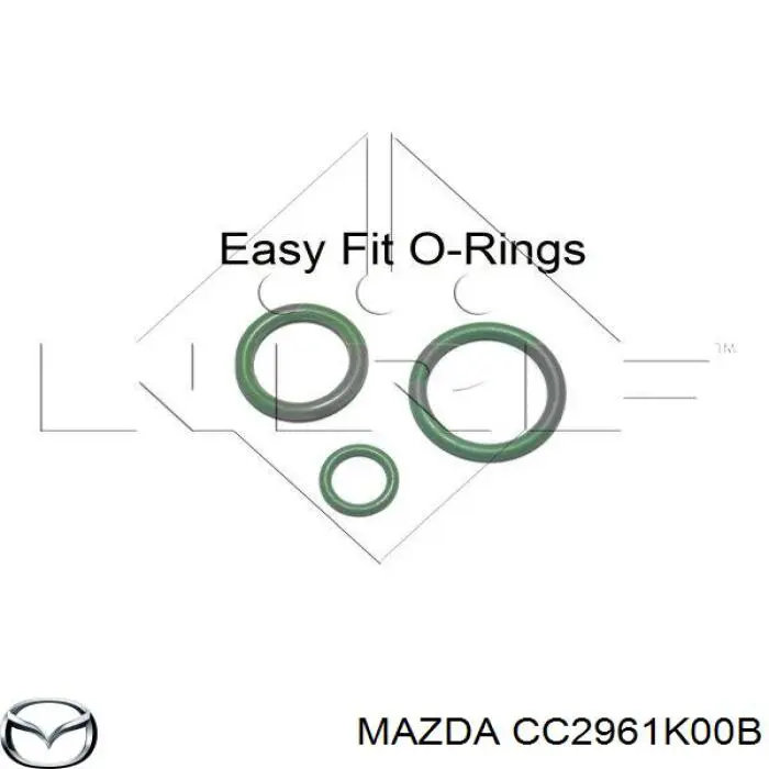 Компрессор системы кондиционирования Mazda CC2961K00B цена, от 242.98 USD