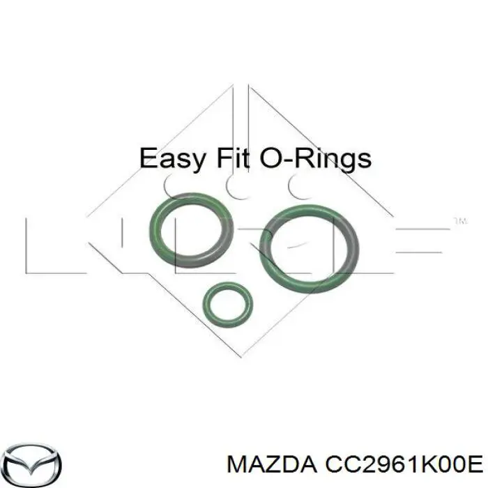 CC2961K00E Mazda компрессор кондиционера