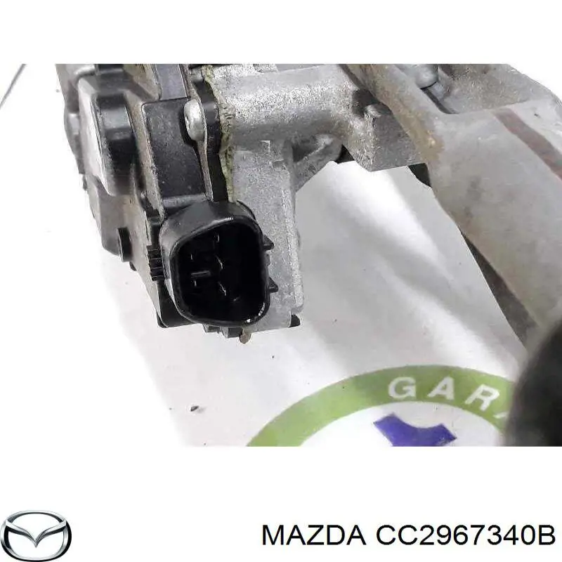 Мотор стеклоочистителя передний на Mazda 5 I CR