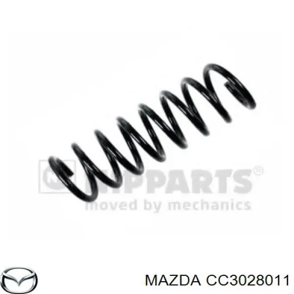 Пружина амортизатора Mazda CC3028011 цена, от 34.58 USD