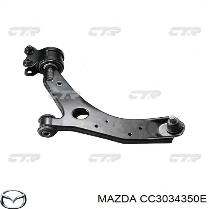 Левый рычаг передней нижней подвески Mazda CC3034350E цена, от 51.22 USD