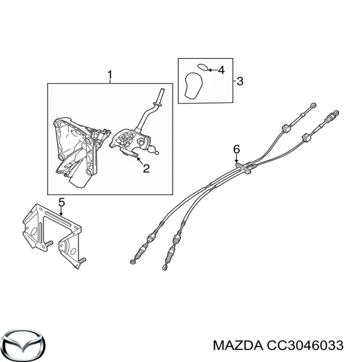  Mazda CC3046033 цена, от 14.12 USD