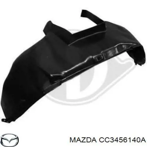 Подкрылок крыла переднего левый Mazda CC3456140 цена, от 13.73 USD