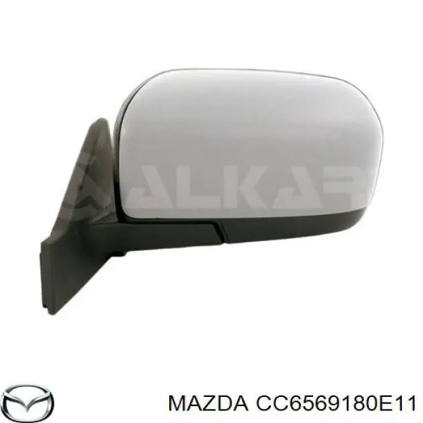 Левое боковое зеркало CC6569180E11 Mazda