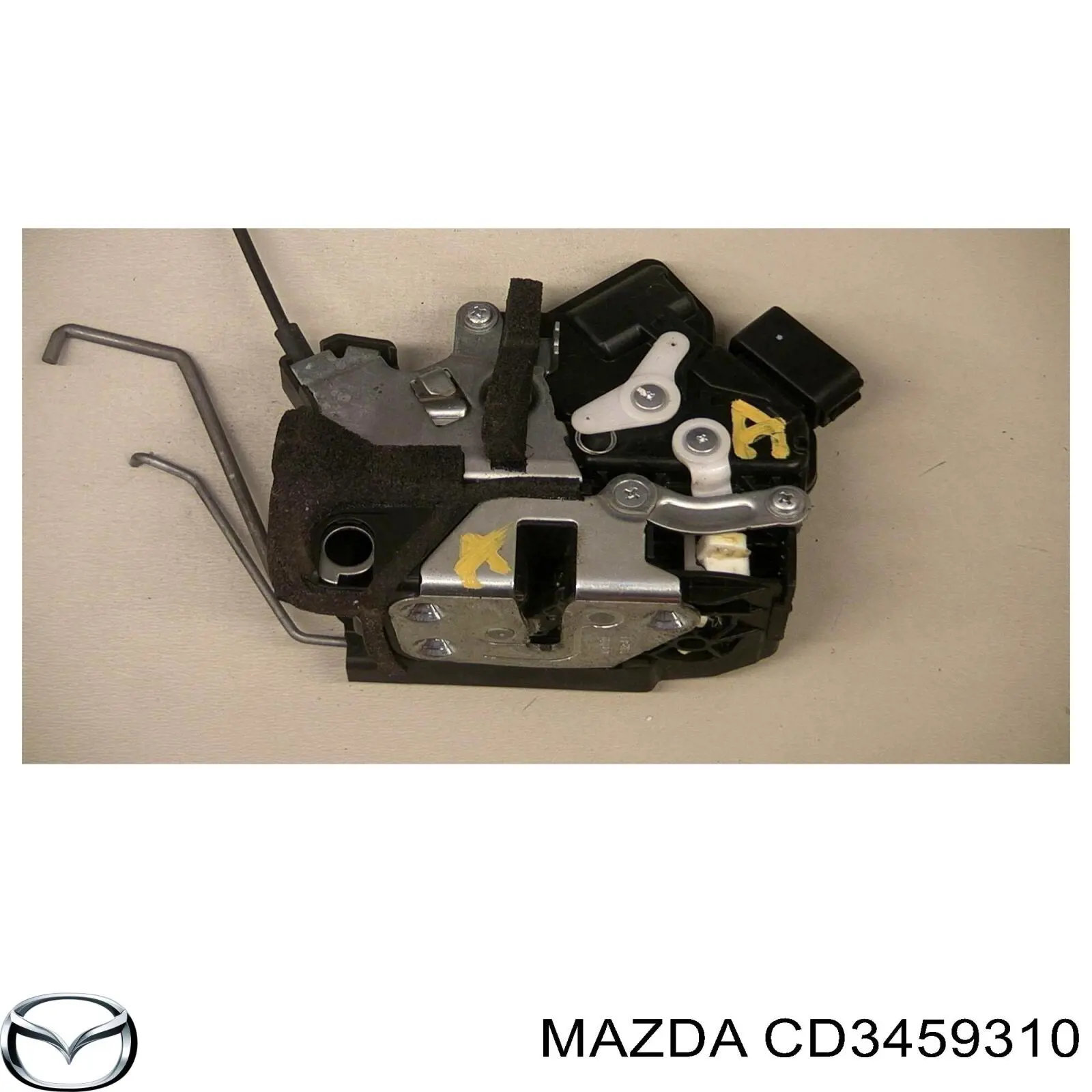 CD3459310 Mazda Замок двери водителя