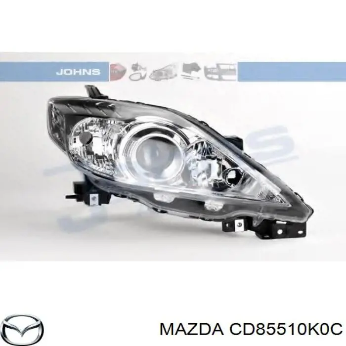 Правая блок фара Mazda CD85510K0B цена, от 177.25 USD