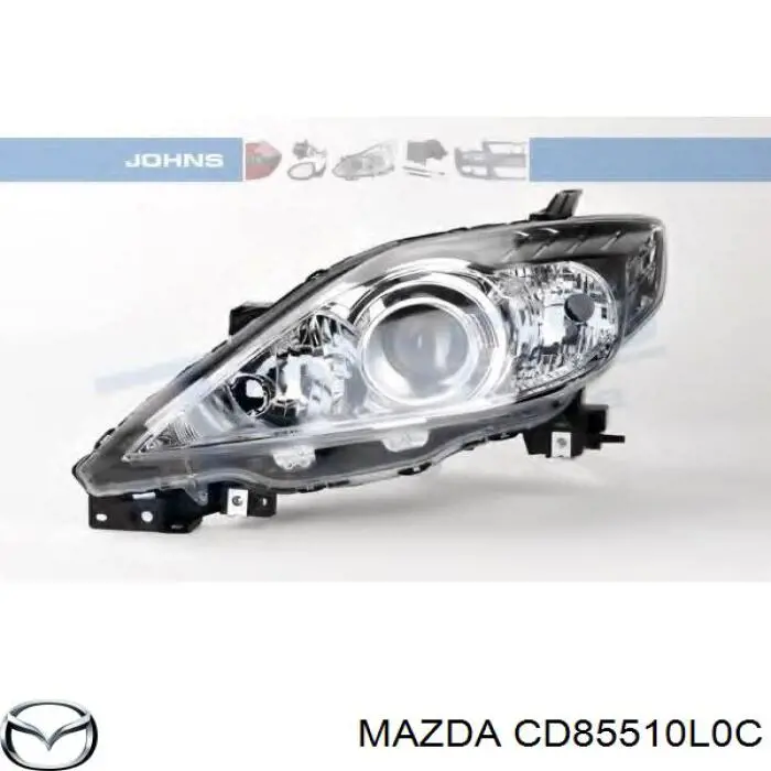 CD85510L0C Mazda фара левая