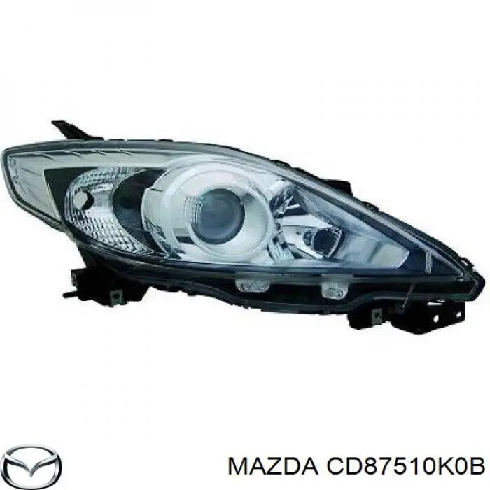 CD87510K0C Mazda фара правая