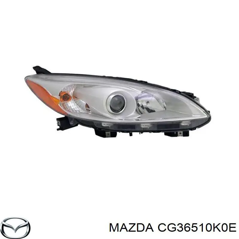 Фара правая CG36510K0C Mazda