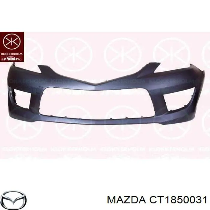 Передний бампер CT1850031 Mazda