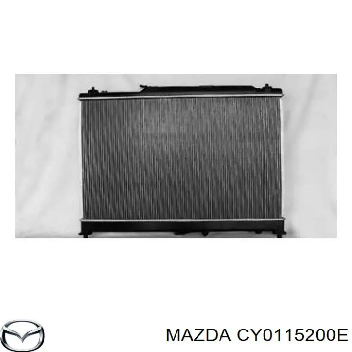 CY0115200E Mazda radiador de esfriamento de motor