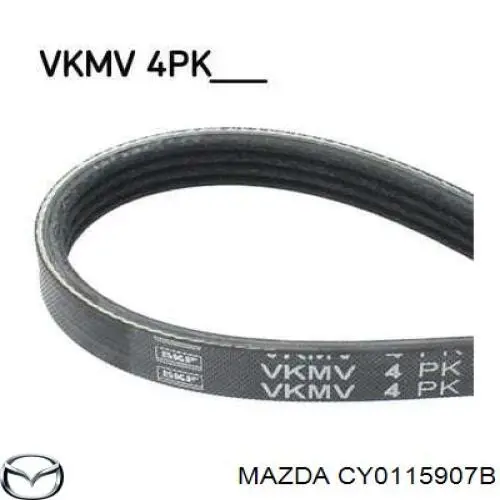 CY0115907B MAZDA Correa trapezoidal original y equivalente