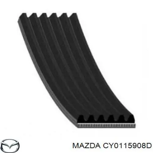 CY0115908D Mazda Поликлиновый ремень