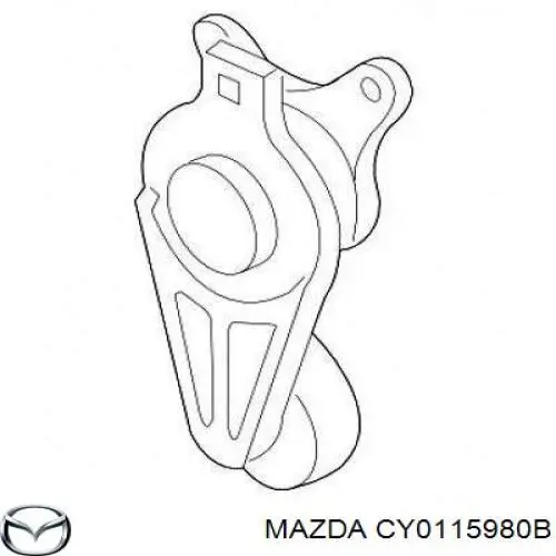 Натяжитель приводного ремня Mazda CY0115980B