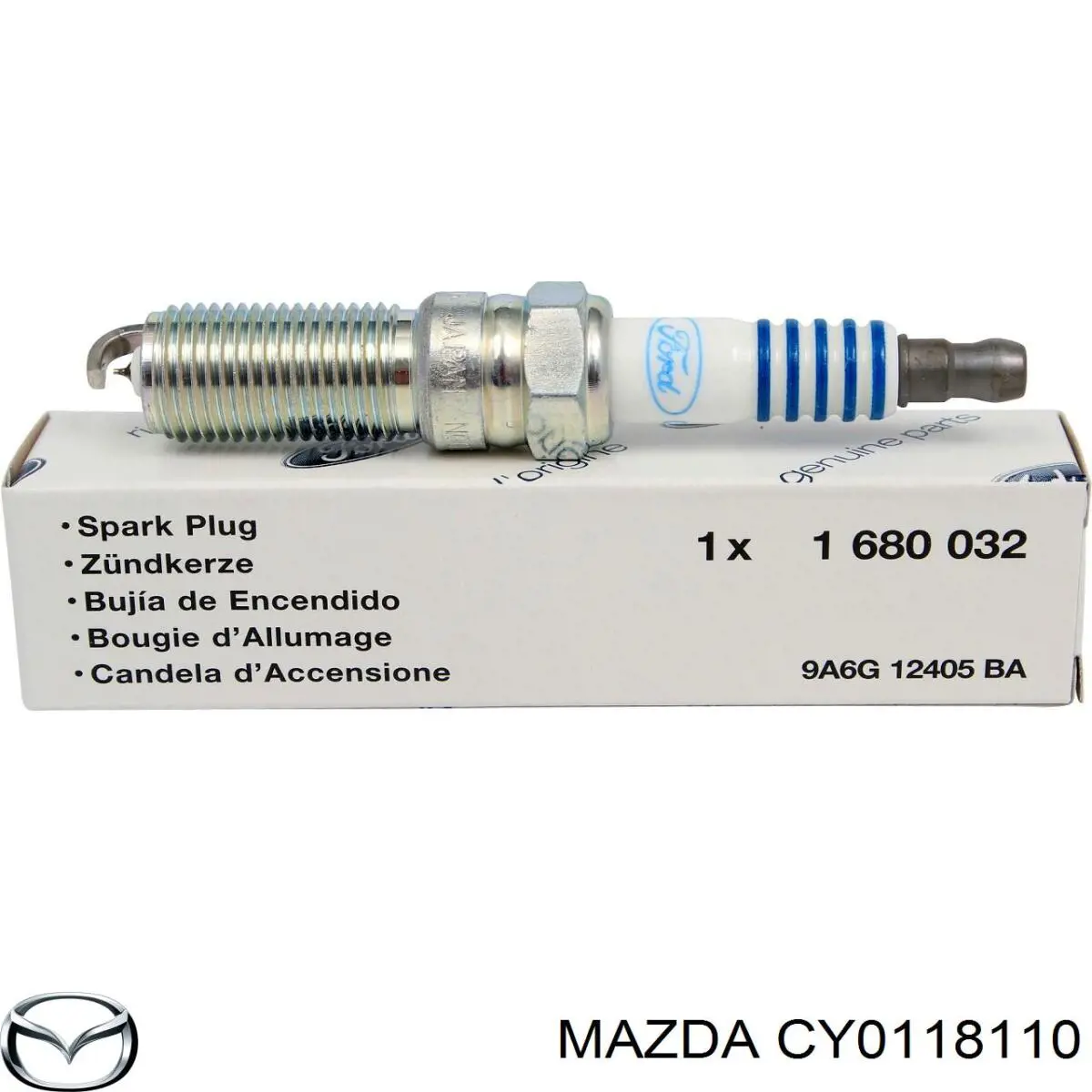 Свечи зажигания CY0118110 Mazda