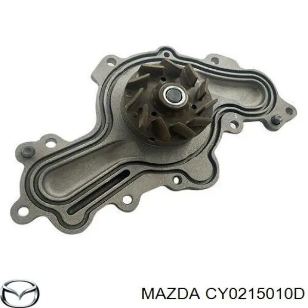 Помпа водяная (насос) охлаждения Mazda CY0215010D