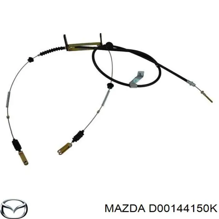 Трос ручного тормоза передний Mazda D00144150K