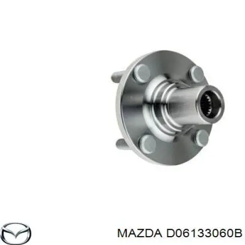 Ступица передняя D06133060B Mazda