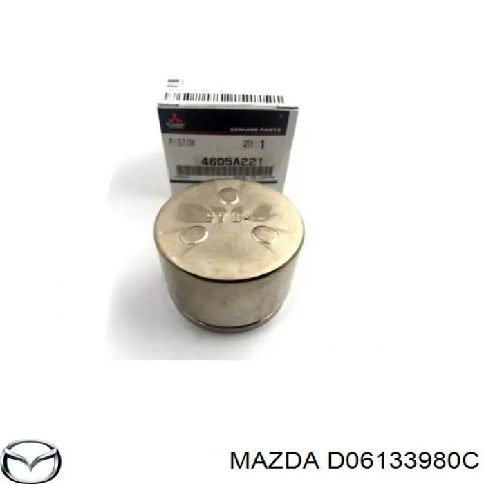 Купить D06133980C Mazda Суппорт тормозной передний правый