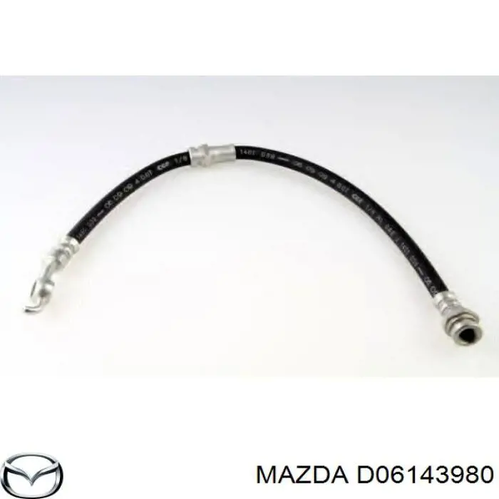 Шланг тормозной передний Mazda D06143980 цена, от 6.64 USD