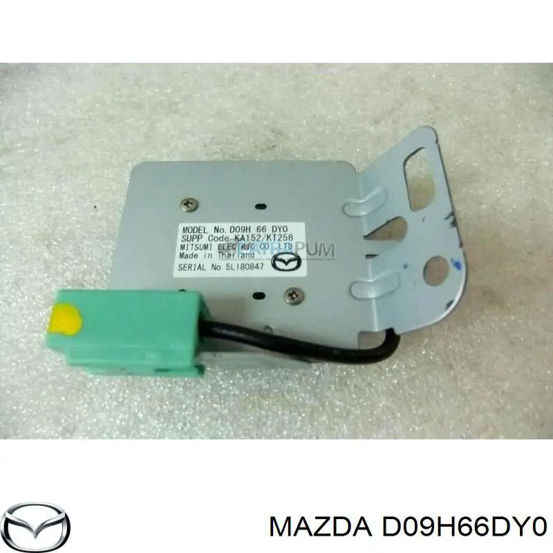 D09H66DY0 Mazda 