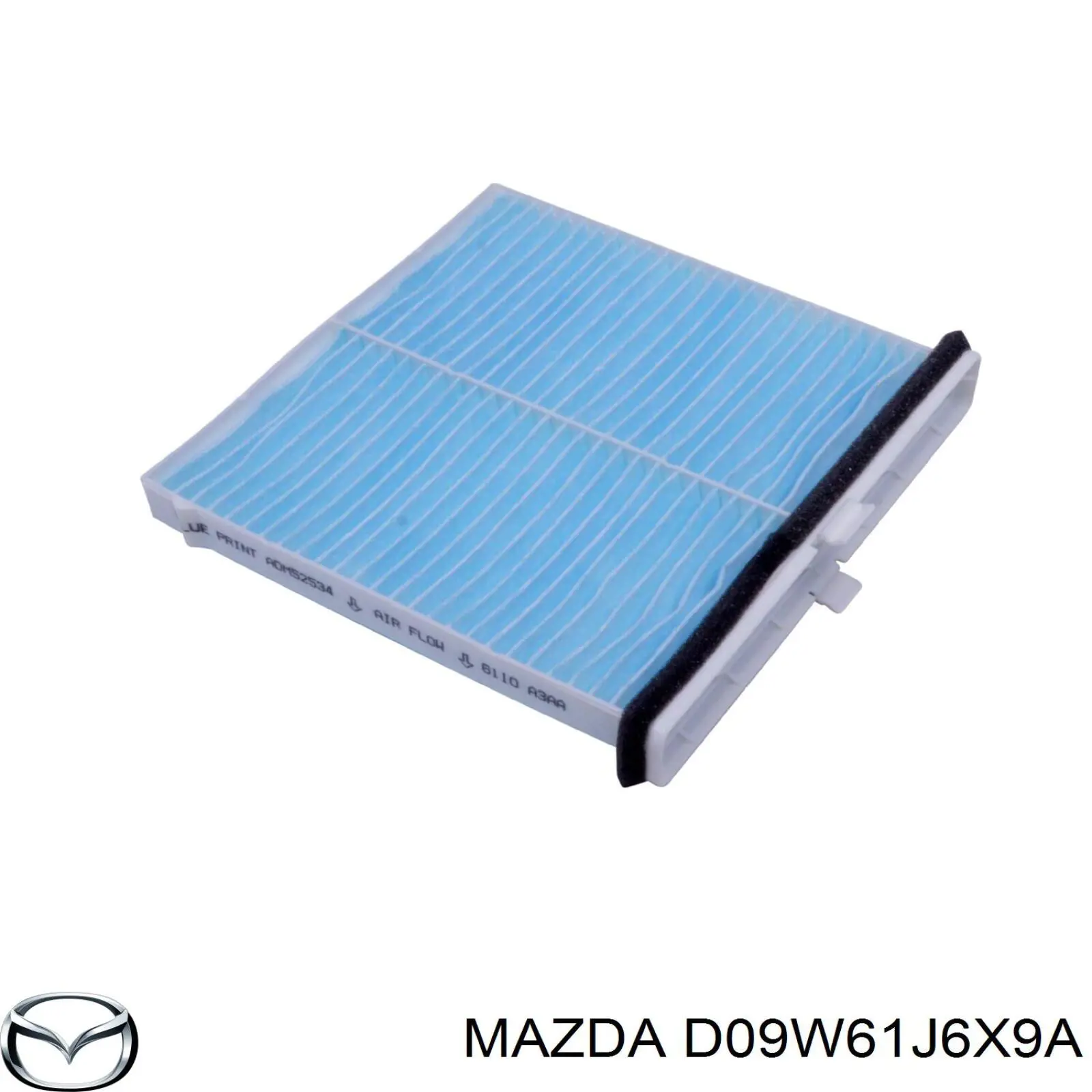 D09W61J6X9A Mazda Внутрисалонный фильтр