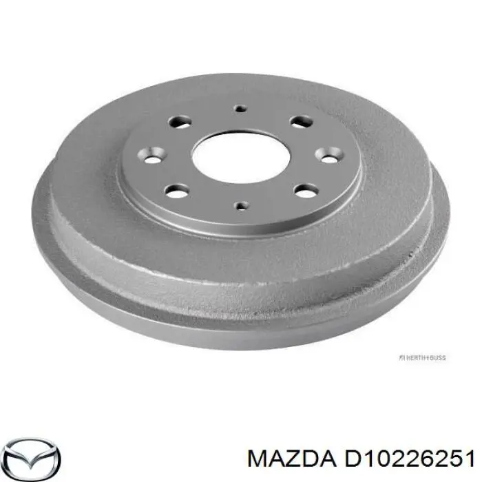 Тормозной барабан D10226251 Mazda