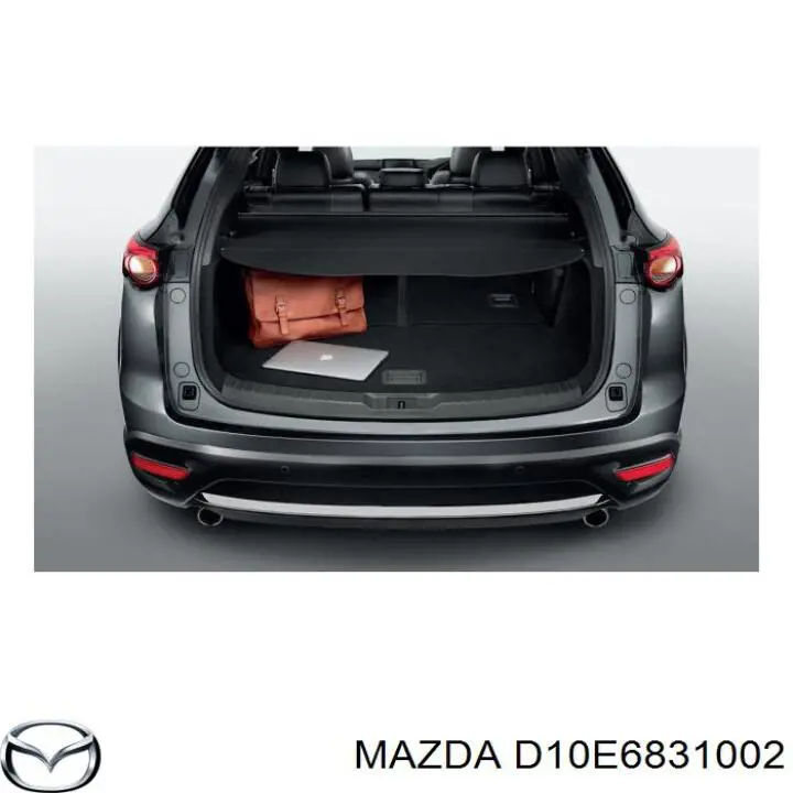 Prateleira de salão traseira para Mazda CX-3 (DK)