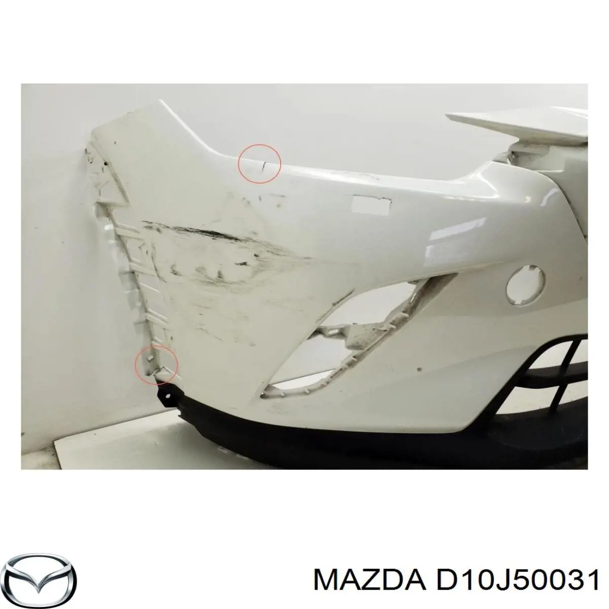 D10J50031 Mazda Бампер передний в сборе