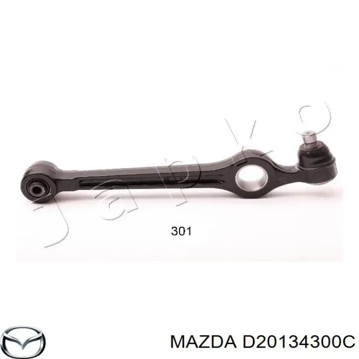 Рычаг передней подвески нижний левый/правый D20134300C Mazda