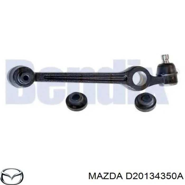Левый рычаг передней нижней подвески Mazda D20134350A цена, от 46.72 USD