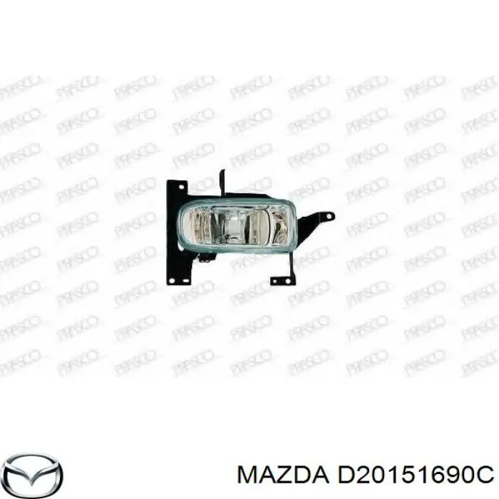 Фара противотуманная, левая Depo/Loro/Abakus FP3450H1E цена, от 35.77 USD
