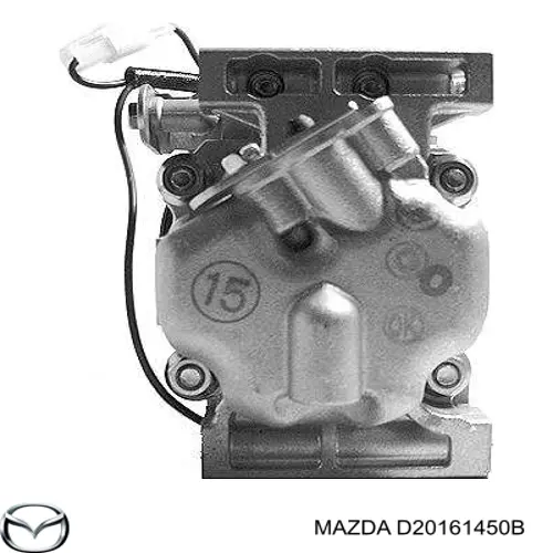 D201-61-450C Mazda компрессор кондиционера