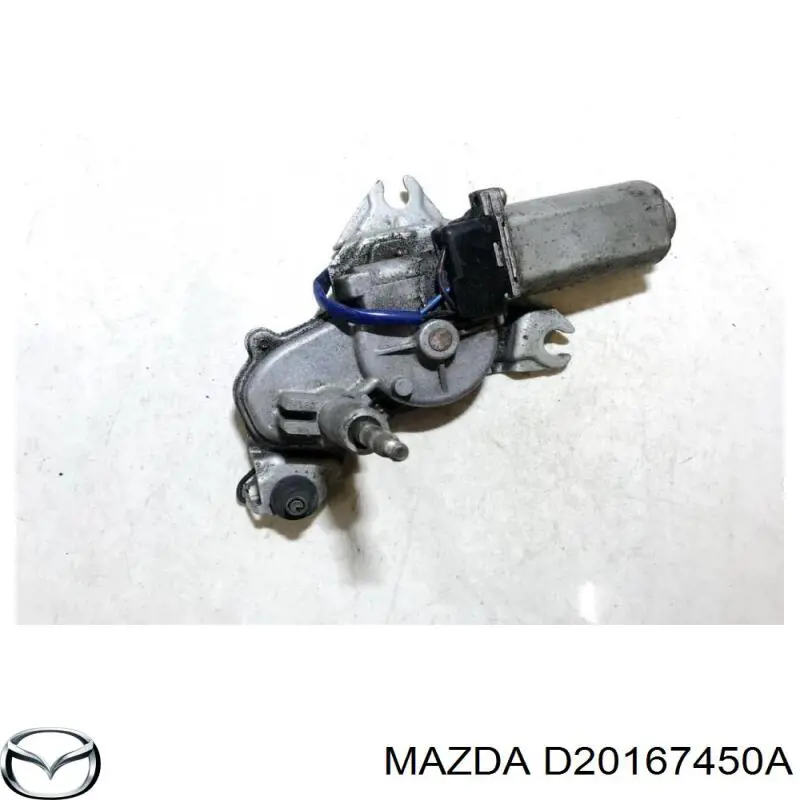 D20167450A Mazda motor de limpador pára-brisas de vidro traseiro